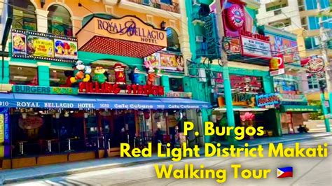 Makati's Red Light District, P. Burgos St. Walking tour.